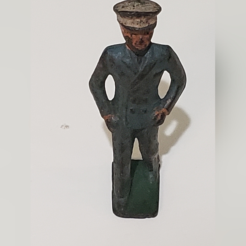 Set of 2 Vintage Metal Figures - Picture 5 of 5